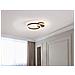 Lampadario A Led Glyde Metallo Marrone Scuro - Foto miniatura 1