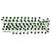 Traliccio Foglie Vite Artificiale Espandibile Verde 190x60 Cm - Foto miniatura 3
