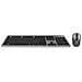 AC5710 tastiera Mouse incluso Universale RF Wireless QWERTY US International Nero - Foto miniatura 1
