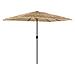Ombrellone Giardino Con Palo In Acciaio Marrone 300x200x250 Cm - Foto miniatura 2