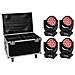 Set 4x Led Tmh-x4 + Case Mit Rollen (20001015) - Foto miniatura 1