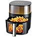 Friggitrice ad Aria Cook Organics Pro Potenza 1500 Watt Capacità 7 Litri Colore Nero - Foto miniatura 2