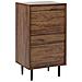 Cassettiera 4 Cassetti Keith Marrone Scuro - Foto miniatura 5