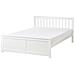 Letto Legno Di Pino Olendon 140 X 200 Cm Bianco - Foto miniatura 2