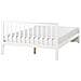 Letto Legno Di Pino Olendon 140 X 200 Cm Bianco - Foto miniatura 4
