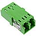 Adattatore in fibra ottica Duplex LC /LC SM manicotto in ceramica verde - Foto miniatura 3
