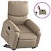 Poltrona Alzapersona Reclinante Elettrica Cappuccino Similpelle - Foto miniatura 1