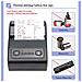 Stampante Termica Per Ricevute Usb+bluetooth Da 58 Mm Per Pos, Cucina E Stampa Mobile Black - Foto miniatura 3