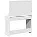 Tavolo da Trucco Bianco con Luci LED - 100x41x135 cm - Foto miniatura 6