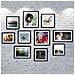 Cornice Portafoto Nera In Pvc 28x36 Cm Con Vetro Ps - Esposizione Fai-da-te Da Parete E Da Tavolo - Foto miniatura 7