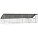 Gabbia per polli Argento 800 x 200 x 198.5 cm Acciaio zincato - Foto miniatura 1