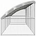 Gabbia per polli Argento 800 x 200 x 198.5 cm Acciaio zincato - Foto miniatura 4