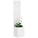 Vaso da Giardino con Pannello Decorativo Bianco 32 x 140 cm - Foto miniatura 3