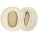 Cuscinetti Auricolari Di Ricambio In Pelle Proteica Compatibili Con Cuffie Edifier Fit900nb - Set Di 2 White - Foto miniatura 3