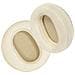 Cuscinetti Auricolari Di Ricambio In Pelle Proteica Compatibili Con Cuffie Edifier Fit900nb - Set Di 2 White - Foto miniatura 4