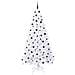 Albero di Natale artificiale Bianco 240 cm PVC e Acciaio - Foto miniatura 3