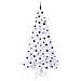 Albero di Natale artificiale Bianco 240 cm PVC e Acciaio - Foto miniatura 4