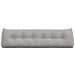 Cuscino per Schiena Grigio Nuvola 180 x 24 x 50 cm Tessuto - Foto miniatura 6