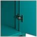 Armadio In Legno Con 4 Cassetti E 2 Porte 63x26x100 - Foto miniatura 7