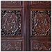 Armadio In Legno Marrone 95x40x160h - Foto miniatura 2