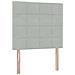 Letto con contenitore e materasso Grigio chiaro 90 x 200 cm - Foto miniatura 9