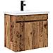 Mobile bagno con rubinetto Legno antico 61 x 40 x 74,5 cm - Foto miniatura 1