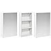 Set di Armadi da Bagno con lo scaffale 3 pcs 140 x 14,5 x 70 cm - Foto miniatura 5