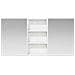 Set di Armadi da Bagno con lo scaffale 3 pcs 140 x 14,5 x 70 cm - Foto miniatura 6