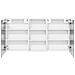 Set di Armadi da Bagno con lo scaffale 3 pcs 140 x 14,5 x 70 cm - Foto miniatura 7