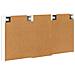 Set di Armadi da Bagno con lo scaffale 3 pcs 140 x 14,5 x 70 cm - Foto miniatura 9