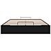 Letto ottomano Nero 153 x 203 cm Velluto - Foto miniatura 7
