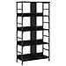 Libreria Rovere nero 78,5 x 33 x 153 cm metallo PB - Foto miniatura 1