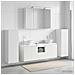 Set di mobili per il bagno 6 pcs Bianco - Foto miniatura 2