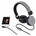 Cuffie Hi-Deejay On-Ear con Control Talk Colore Nero - Foto miniatura 1