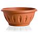 Ciotola Alba Diametro Cm. 50 Con Sottovaso Colore Terracotta - Foto miniatura 1