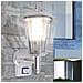 Lampada Da Parete Per Esterno Con Sensore In Acciaio Inox - Foto miniatura 1