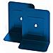 Coppia 2 Reggilibri In Metallo Blu - Foto miniatura 1