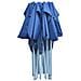 Gazebo Professionale Pieghevole 3x4m Acciaio Blu - Foto miniatura 2