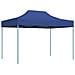 Gazebo Professionale Pieghevole 3x4m Acciaio Blu - Foto miniatura 1