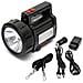 Faro Torcia Led Ricaricabile Led 10w + Lanterna + Powerbank Doomster Trekk - Foto miniatura 1