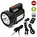 Faro Torcia Led Ricaricabile Led 10w + Lanterna + Powerbank Doomster Trekk - Foto miniatura 4