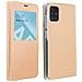 Custodia Samsung Galaxy A51 Sportellino Finestra Funzione Supporto Oro - Foto miniatura 1