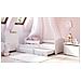 Luk Ii 160x80 Letto Matrimoniale Per Bambini + Materassi E Ringhiera Di Sicurezza - Foto miniatura 2