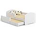 Luk Ii 160x80 Letto Matrimoniale Per Bambini + Materassi E Ringhiera Di Sicurezza - Foto miniatura 1