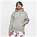 Felpa Con Cappuccio Da Uomo Club Fleece Grigia Taglia Xl Codice Bv2654-063 - Foto miniatura 1