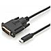 ASSMANN Electronic AK-300332-020-S cavo di interfaccia e adattatore USB-C DVI Nero - Foto miniatura 1
