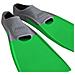 Long Blade Rubber Fins 39/40 Verde - Foto miniatura 3