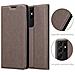 Cadorabo Custodia Compatibile Con Samsung Galaxy S22 Ultra In Bruno Caffè - Coperchio Protettiva Con Chiusura Magnetica, Funzione Stand E Tasca Per Le Carte - Foto miniatura 6