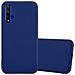 Custodia Compatibile Con Honor 20 / 20s / Huawei Nova 5t In Candy Blu Scuro - Coperchio Protettivo In Silicone Tpu Flessibile - Foto miniatura 1