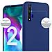 Custodia Compatibile Con Honor 20 / 20s / Huawei Nova 5t In Candy Blu Scuro - Coperchio Protettivo In Silicone Tpu Flessibile - Foto miniatura 6